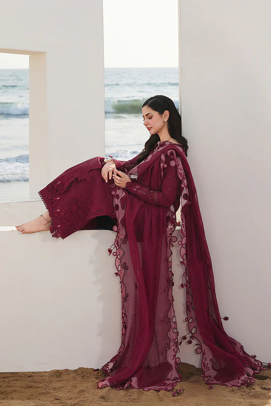 SA-14 NELAM-3PC  EMBROIDERED LAWN-ANS3278
