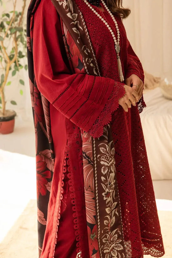 3 PC BORING EMBROIDERED LAWN SUIT-ANS783
