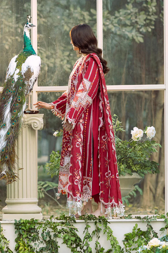 3PC UNSTITCHED LAWN SUIT - ANS1326