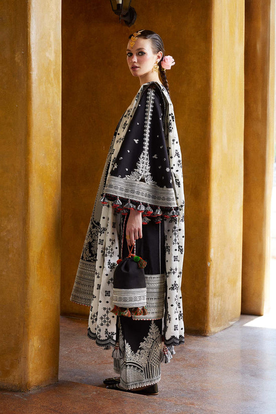 SHAMS 3PC EMBROIDERED LAWN - ANS1633