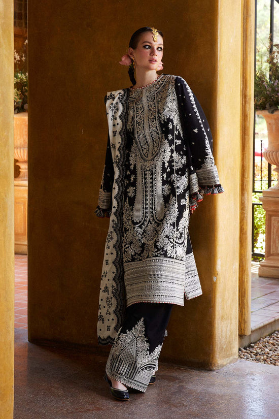 SHAMS 3PC EMBROIDERED LAWN - ANS1633
