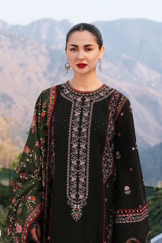 ZOBIA 3PC LAWN UNSTITCHED -  BG852