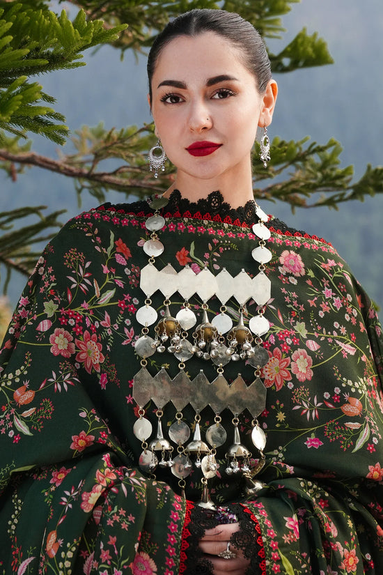 ZOBIA 3PC LAWN UNSTITCHED -  BG852