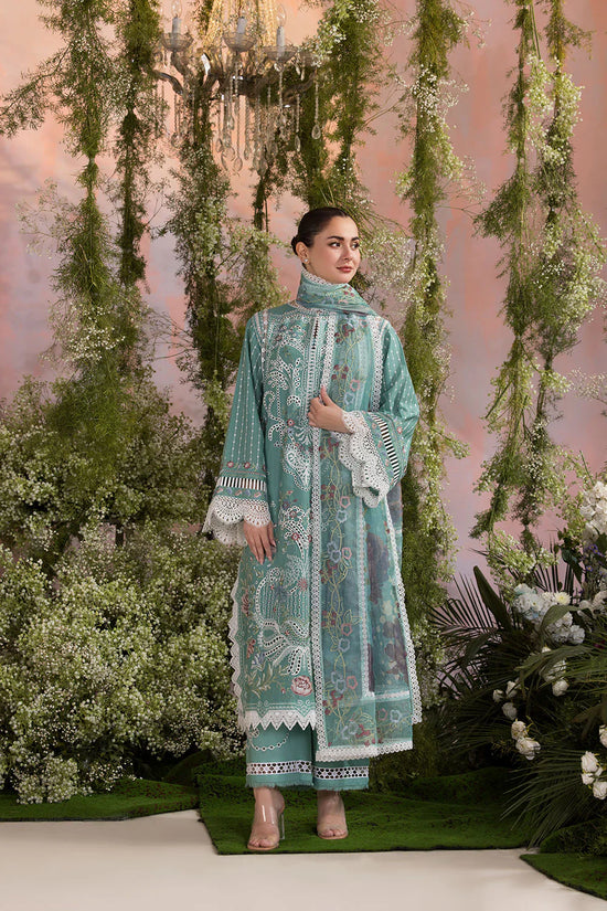 3PC EMBROIDERED LUXURY LAWN - ANS783