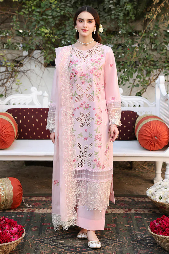3PC EMBROIDERED LAWN SUIT - 6666