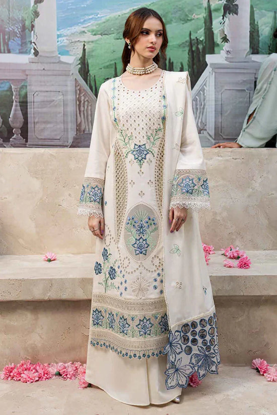 3PC  EMBROIDERED LAWN-ANS5555