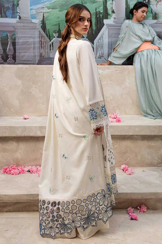 3PC  EMBROIDERED LAWN-ANS5555