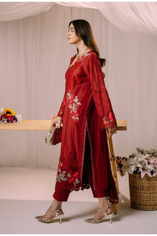 3 PC EMBROIDERED LAWN SUIT - ANS565