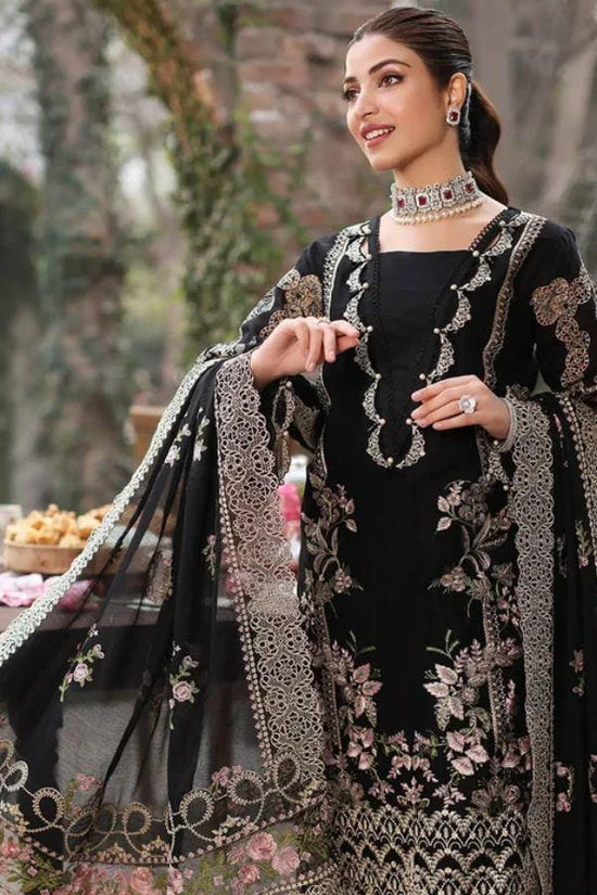 3PC EMBROIDERED LAWN-ANS3535