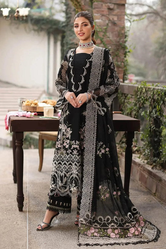 3PC EMBROIDERED LAWN-ANS3535