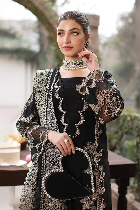 3PC EMBROIDERED LAWN-ANS3535