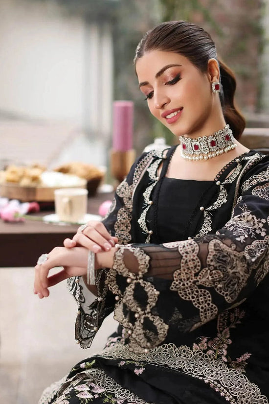 3PC EMBROIDERED LAWN-ANS3535