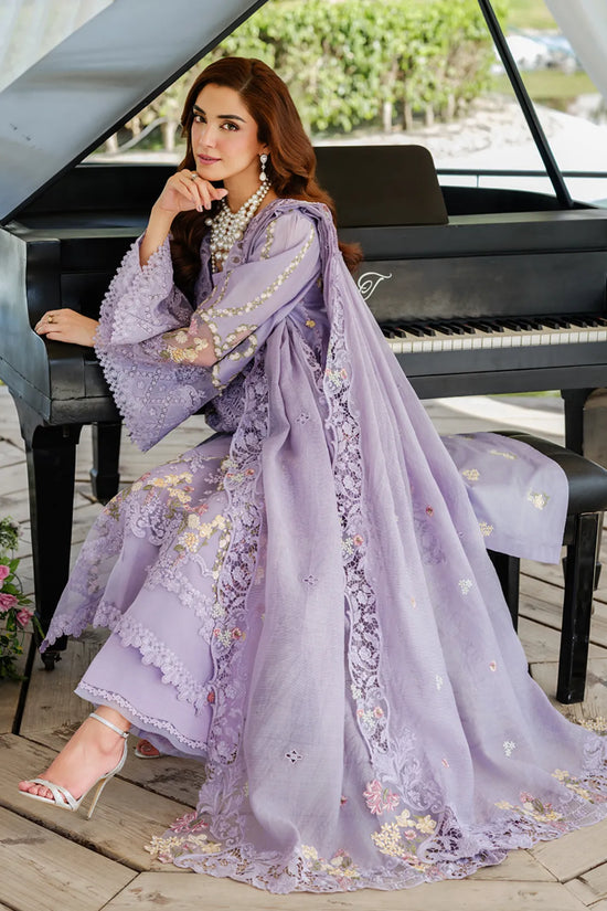 3PC EMBROIDERED LAWN SUIT - 6161