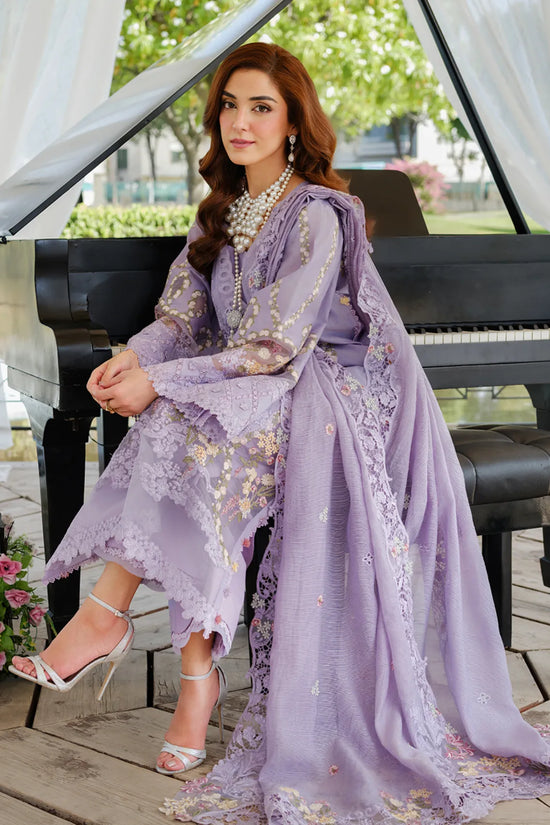 3PC EMBROIDERED LAWN SUIT - 6161