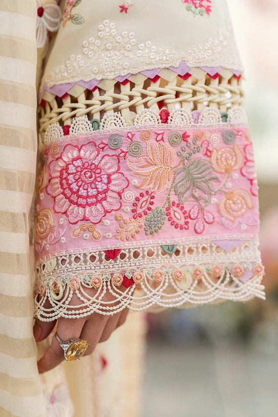 3PC EMBROIDERED LUXURY LAWN -ANS025