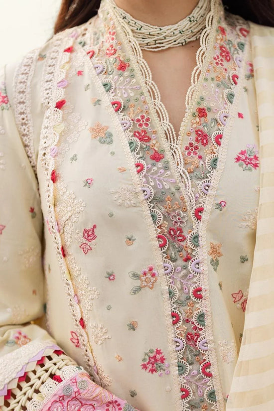 3PC EMBROIDERED LUXURY LAWN -ANS025